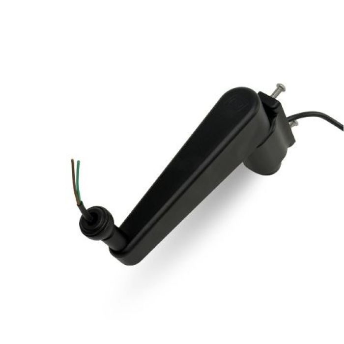 Wing Mirror Arms With Light in SATIN Black 