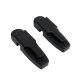 Window Blocks in SATIN Black (pair)