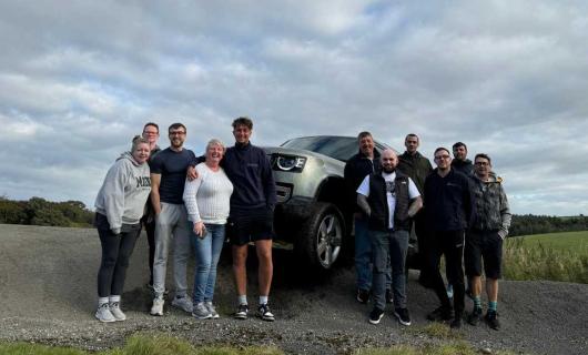 Team Optimill Take on the Land Rover Experience at The Coniston Hotel